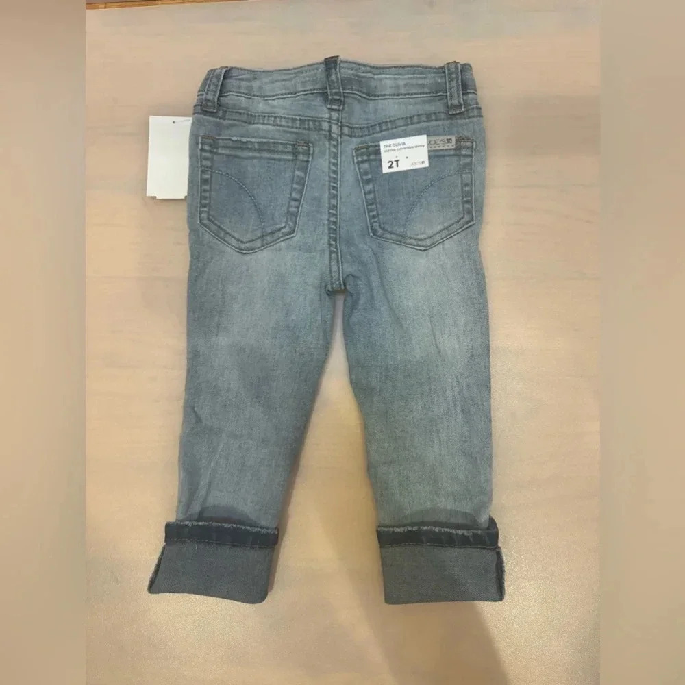 Girls Joes Jeans THE OLIVIA mid rise convertible skinny Size 2T Designer